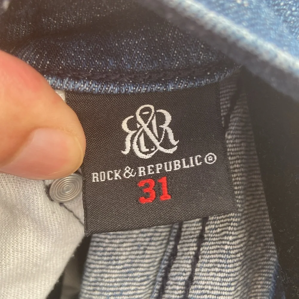 Y2K Rock & Republic Men's Denim Skinny Jeans - Picture 7 of 7